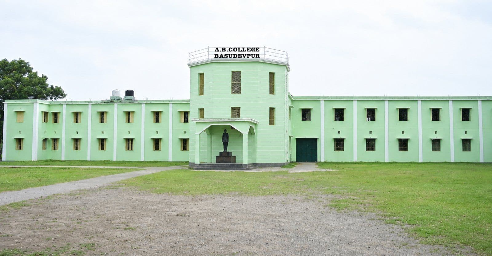 Campus backdrop